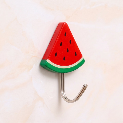 3PCs Water Melon Self Adhesive Wall Hook