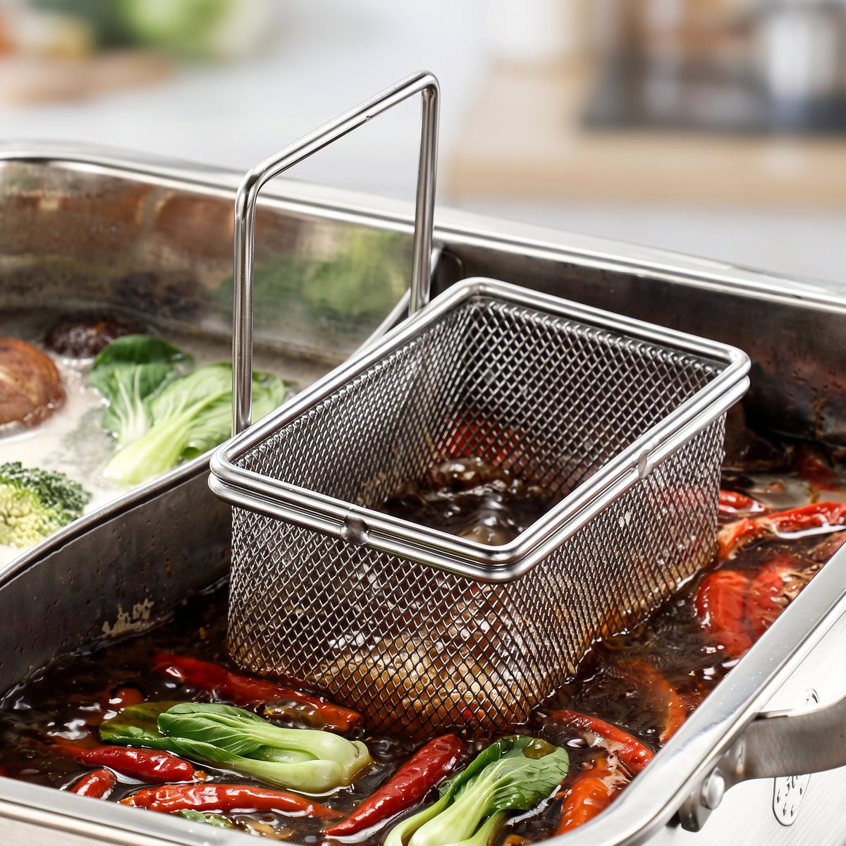 Stainless Steel Deep Frying Strainer