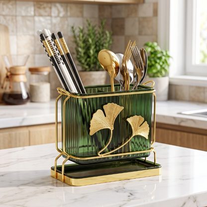 Elegant Acrylic Cutlery Holder Organizer