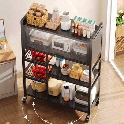 Multi-Layer Kitchen Pantry Storage Organizer