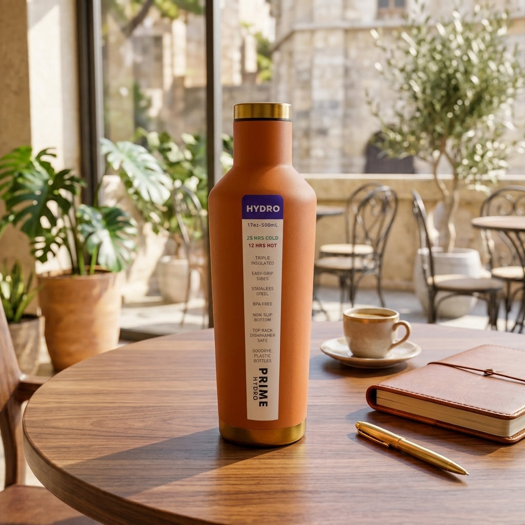 Premium Stainless Steel Insulated Water Bottle 500ml