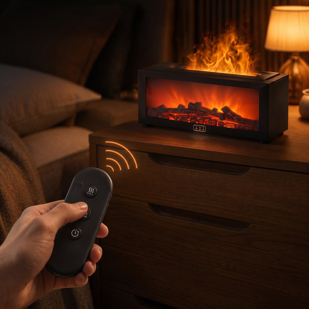 Luxury Flame Diffuser Humidifier