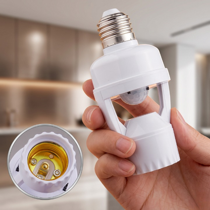 PIR Motion Sensor Automatic LED Bulb Holder