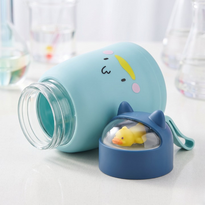Cute Animal Double-Layer Kids Water Bottle 360ML