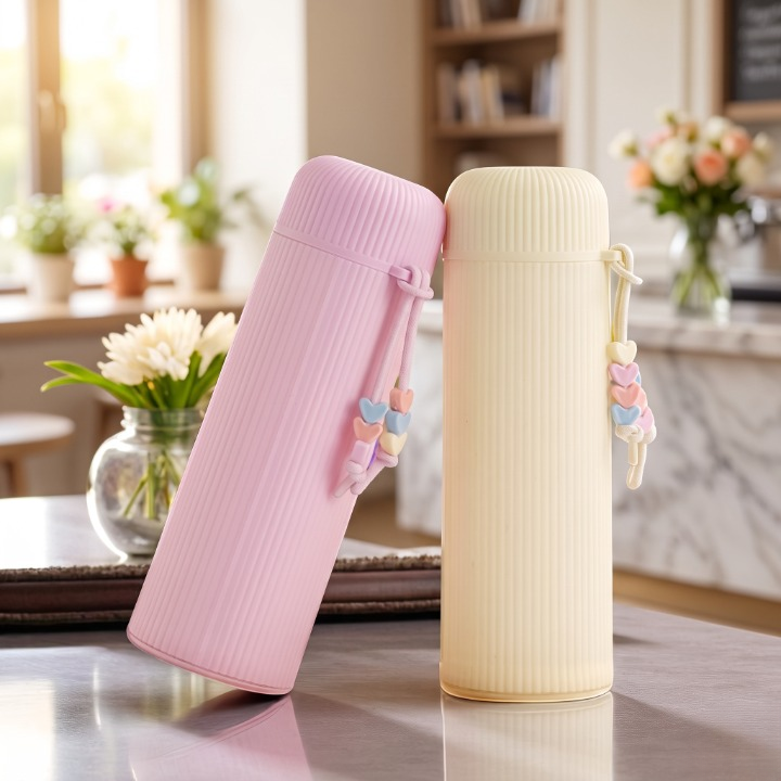 Elegant Pastel Love Travel Water Bottle