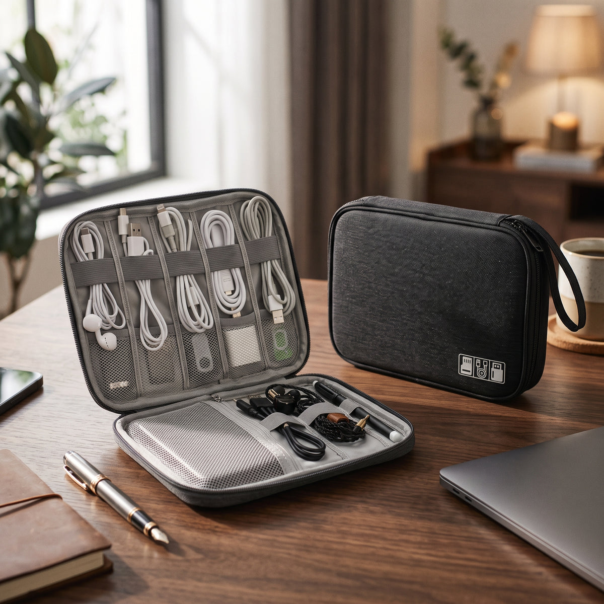 Portable Travel Accessories Pouch