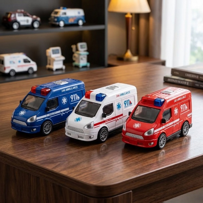 Ultimate Emergency Ambulance Toy (Random Color)