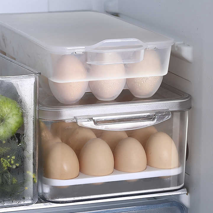 15 Slots Egg Tray With Lid