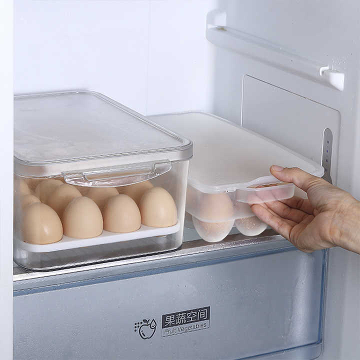 15 Slots Egg Tray With Lid