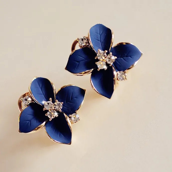 Beautiful Charming Flower Earrings