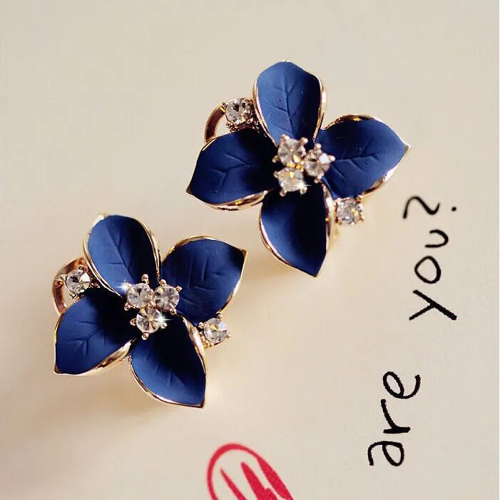 Beautiful Charming Flower Earrings