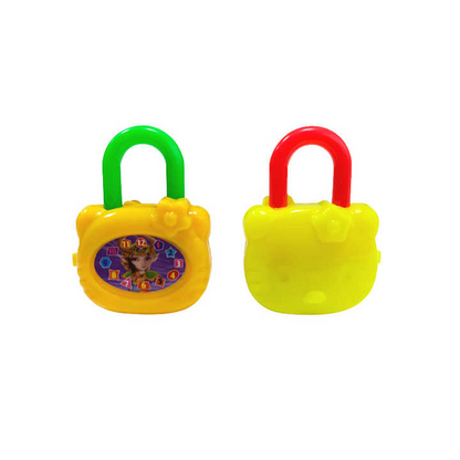 5Pcs/Set Mini Colorful Plastic Lock with Key