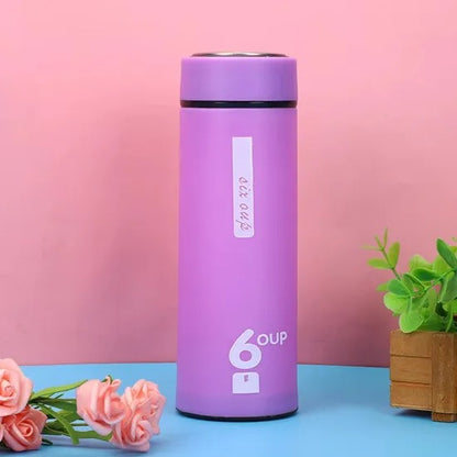 Printed Glass Water Bottle 450 ML