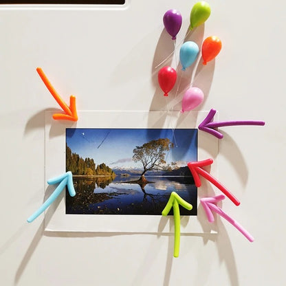 Pack Of 6 - 3D Arrow Fridge Magnet Creative Stickers