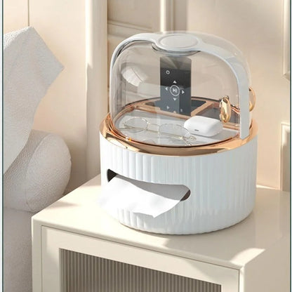 Multi-Functional Storage Case Tissue Box Holder