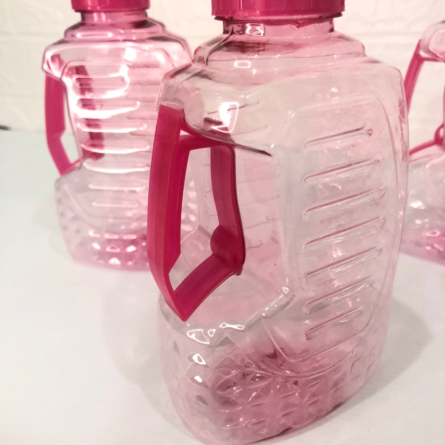 Pack Of 3 Plastic Fridge Water Bottle