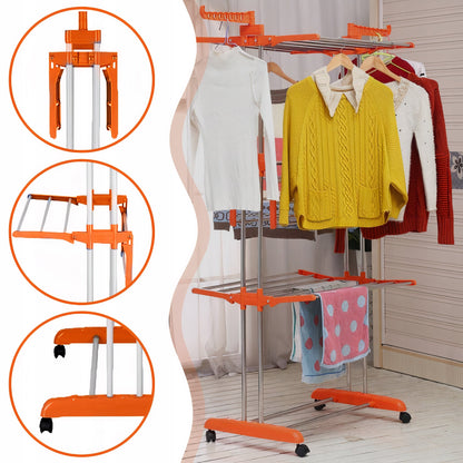 3 Layer Clothes Drying Rack