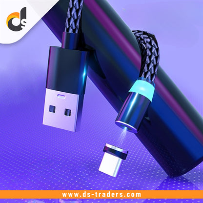 Magnetic USB Data Charging Cable For Type-C