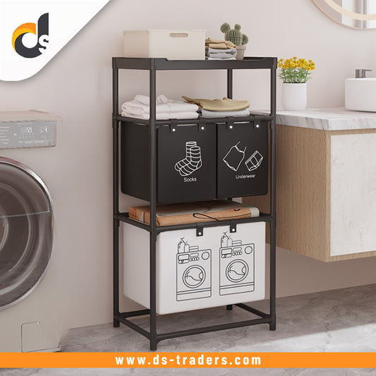 Modern Luxor Folding Laundry Basket