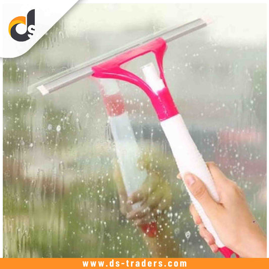 Multifunctional Glass Cleaner, 2 in 1 Spray Wiper