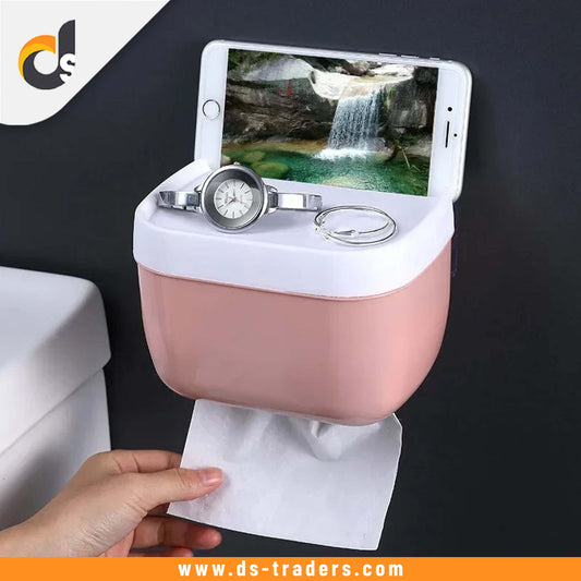 Multifunctional Wall Mounted Tissue Holder