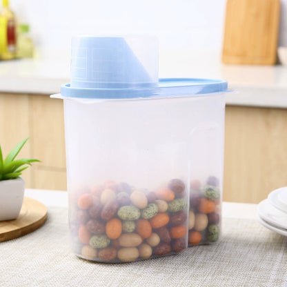 Pulse Container with Measuring Cup