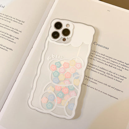 Transparent Bear - iPhone Case