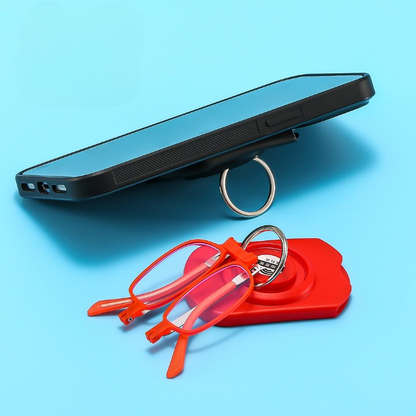 Foldable Reading Glasses with Mobile Holder