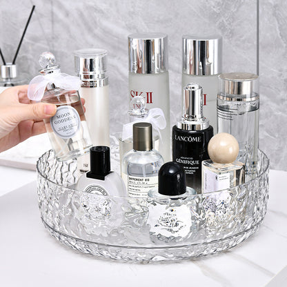 360 Rotatable Frosted Acrylic Multifunctional Tray