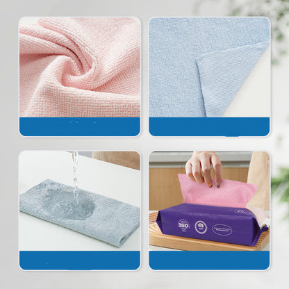 Reusable Oil Absorbent Microfiber Cleaning Cloths (20PCs)