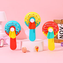 Donut Shape Mini Hand Fan