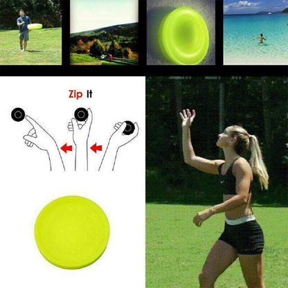 Creative Mini Silicon Frisbee Hand Push