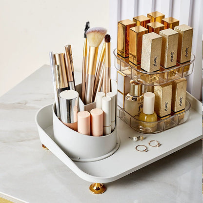 Rotatable Cosmetics Organizer