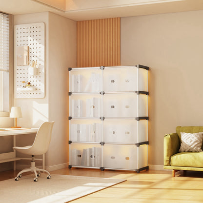 Multi Layer Dust-proof Cabinet Storage Shelf