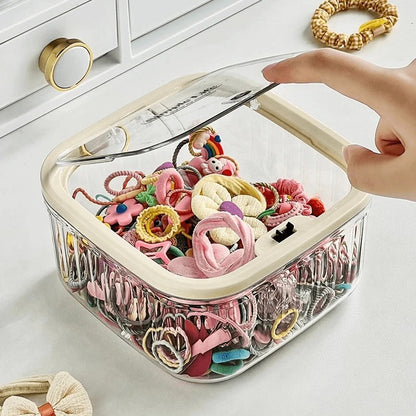 Transparent Mini Desktop Storage Box