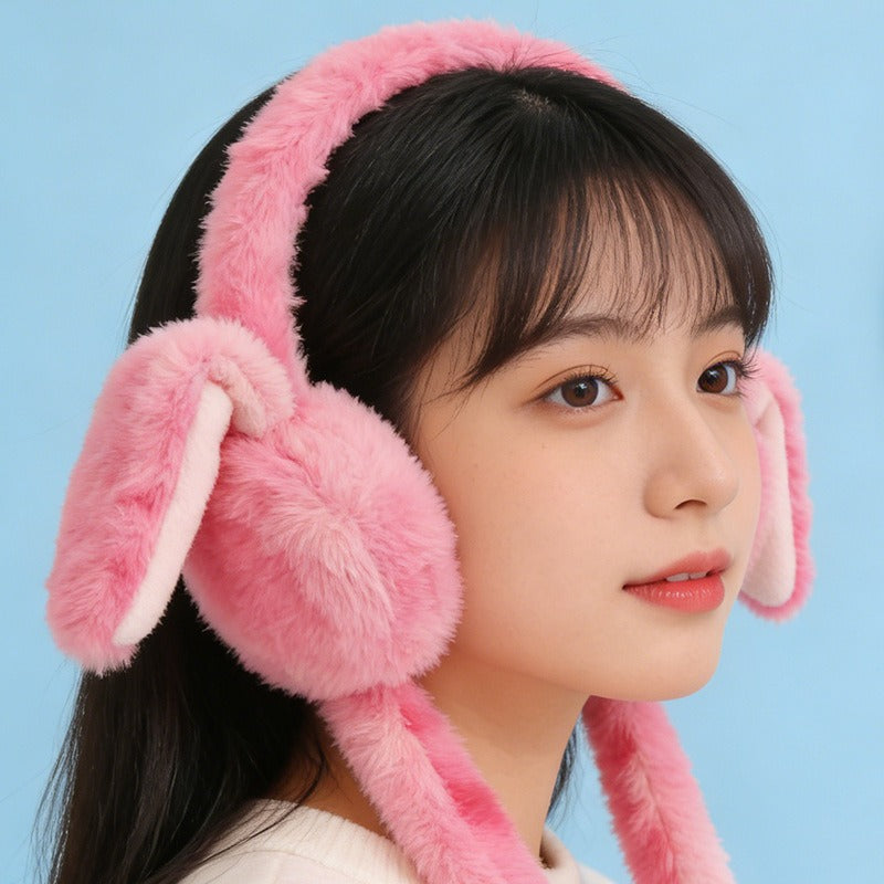 Cute Rabbit Plush Bunny Earmuffs