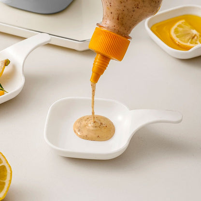 6PCs Plastic Sauce Dish Set