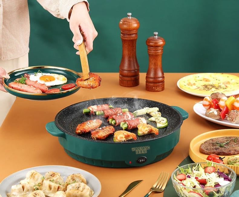 220V Non-sticky Electric Frying Pan