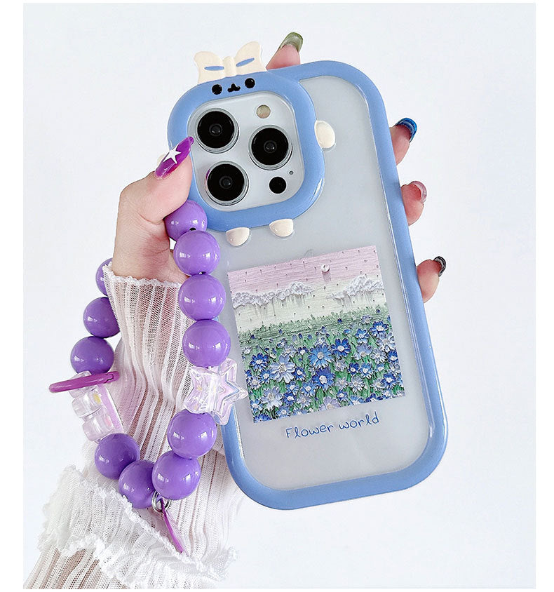 Flowers World - iPhone back cover only