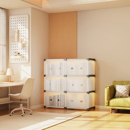 Multi Layer Dust-proof Cabinet Storage Shelf