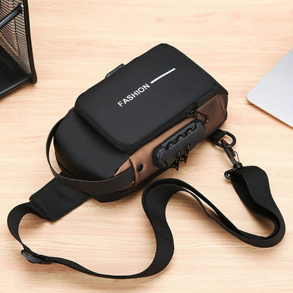 Crossbody Sling Bag With USB Charging Port