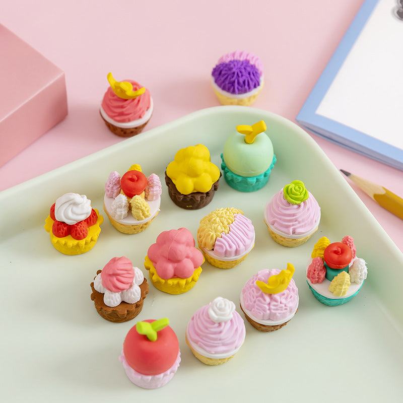 Pack Of 6 DIY Cake Eraser