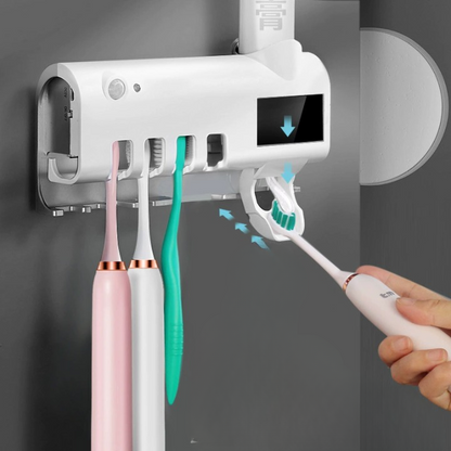 Toothbrush Sterilizer and Dispenser