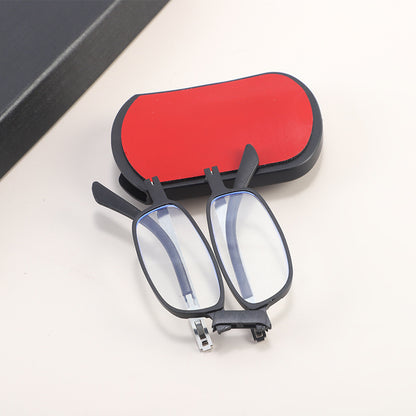 Foldable Reading Glasses with Mobile Holder