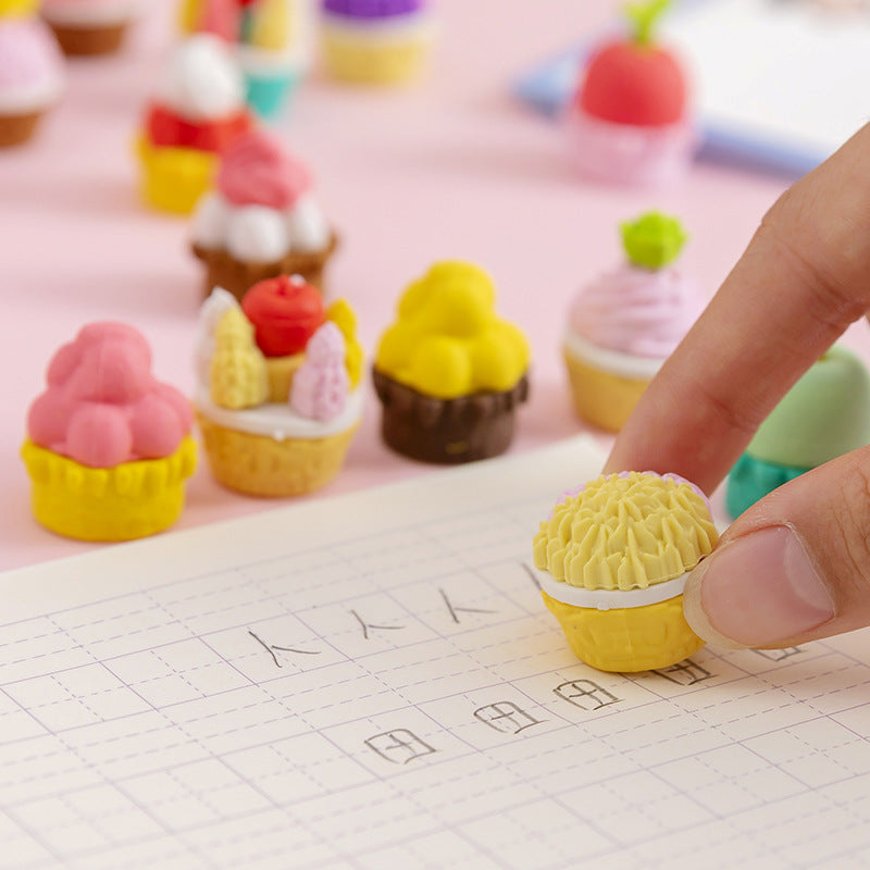 Pack Of 6 DIY Cake Eraser