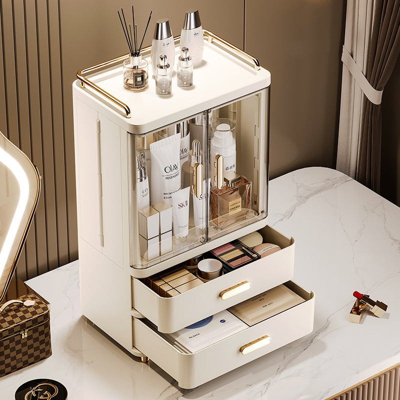 Double-Door Pretty Cosmetics Organizer