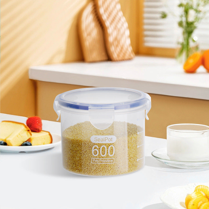 3 Pcs Airtight Food Jar 600ml