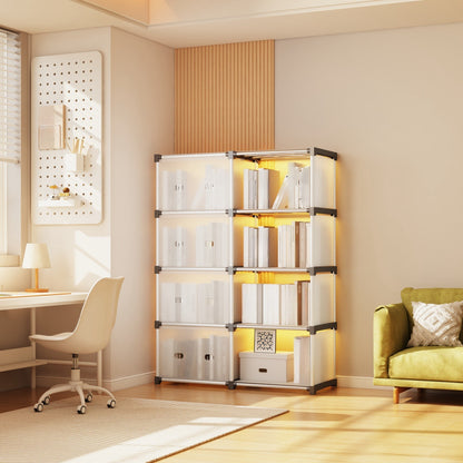 Multi Layer Dust-proof Cabinet Storage Shelf