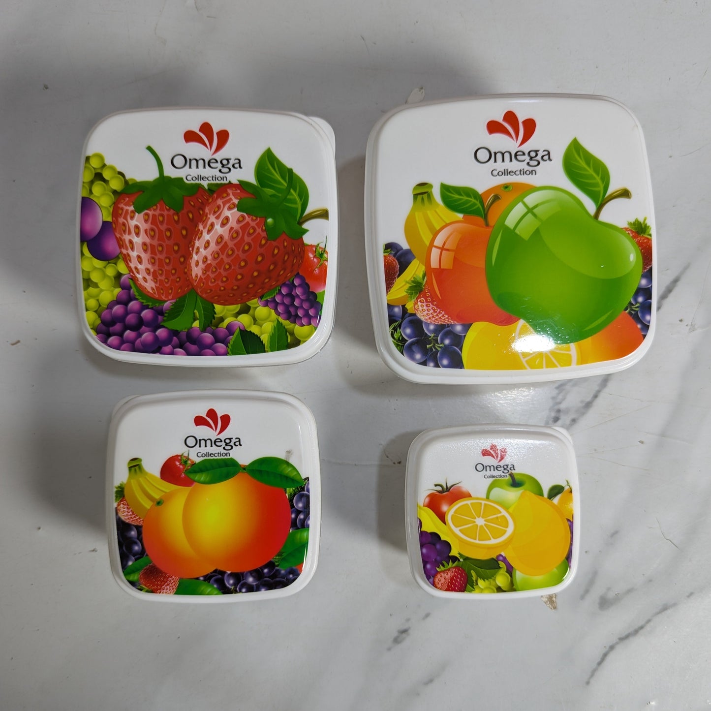 4 Pcs Mini Fresh Keeping Storage Jar