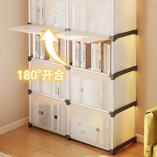 Multi Layer Dust-proof Cabinet Storage Shelf